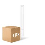 Opakowanie 10x Ledvance Dulux-L LED 12W - 840 Zimna Biel | 4-Piny - Zamienne 24W
