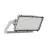 Ledvance LED Iluminacja Max Radial 10 Aluminium Szary 600W 76800lm 10D - 830 Ciepła Biel | IP66 - Symetryczny